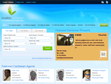 Tablet Screenshot of locationcaribbean.com